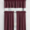 Solid Red Valances and Cafe Curtains, 100% USA Cotton – Vibrant Red, Burgundy, and Dark Merlot – Custom Sizes Available